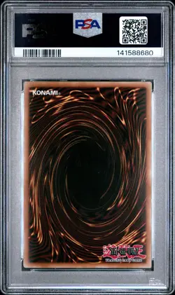 2017 YU-GI-OH 1ST EDITION #ENA00 DARK MAGICIAN THE DRAGON KNIGHT PSA 7 - Image 2