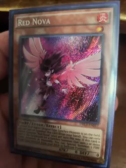 Yugioh Red Nova DRL3-EN017 1st Edition Secret Rare NM - Image 1