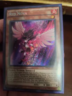 Yugioh Red Nova DRL3-EN017 1st Edition Secret Rare NM - Image 3