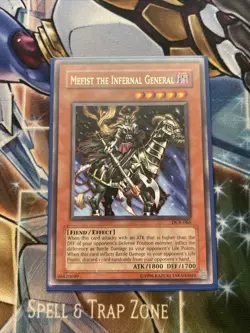 MEFIST THE INFERNAL GENERAL - RARE LP DCR-066 - YUGIOH - Image 1