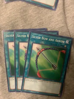 Yu-Gi-Oh! TCG Silver Bow and Arrow Lob-en091 X3 25th Anniversary - Image 1