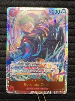 Roronoa Zoro EB04-007 (Super Rare) One Piece: Adventure on Kami's Island Foil NM - Image 1