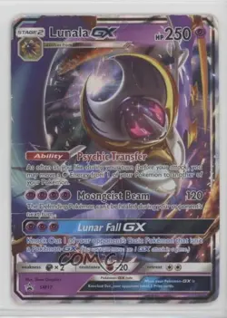 Lunala GX Pokemon Sun & Moon Black Star Promo #SM17 - Image 1