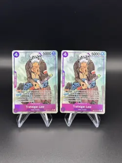 One Piece TCG Trafalgar Law ST10-010 TR Treasure Rare NM/LP - Image 1