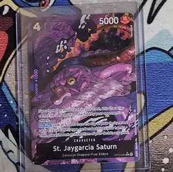 Namco St. Jaygarcia Saturn OP13-083 Alternate Art Foil Rare One Piece CCG 5000 - Image 1