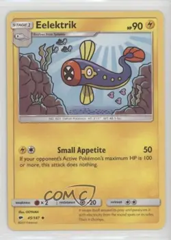 Eelektrik Pokemon Sun & Moon Burning Shadows #45 - Image 1