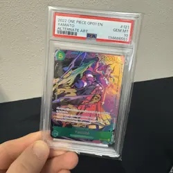 One Piece Yamato Alternate Art OP01-121 PSA 10 - Image 5