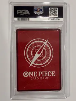 One Piece Monkey D. Luffy Starter Deck Straw Hat Crew PRE-ERRATA ST01-001 PSA 9 - Image 2