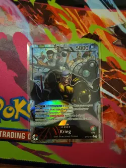 ONE PIECE ENGLISH Krieg (Alt Art) OP15-001 L Adventure on KAMI's Island - NM - Image 1