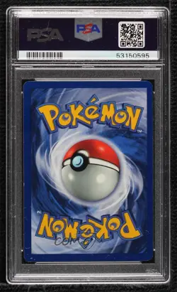 Zubat Pokemon Fossil PSA 9 MINT 1999 - Image 2