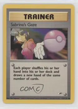 Sabrina's Gaze Pokemon Gym Heroes #125 2000 - Image 1