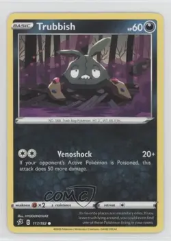 Trubbish Pokemon Sword & Shield Rebel Clash #117 - Image 1