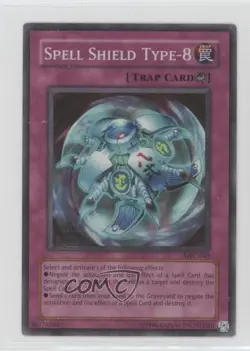 Spell Shield Type-8 Unlimited YuGiOh Magician's Force #MFC-043 2003 READ - Image 1