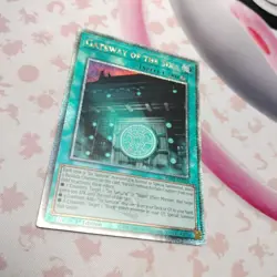 Gateway of the Six RA03-EN229 Quarter Century Secret Rare 1st Edition YuGiOh TCG - Image 1