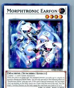Morphtronic Earfon #OP20-EN009 Yugioh - Image 1