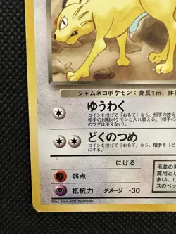 Pokemon Card Dark Persian Old Back No.053 Nintendo Game Japan Nintendo - Image 5