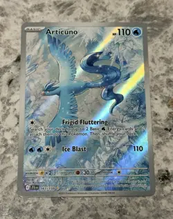 Pokemon Articuno 161/159 Sv09 Journey Together Illustration Rare Holo Card - Image 1