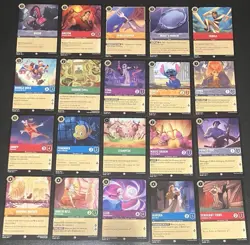 Disney Lorcana TCG First Chapter Card Lot. - Image 3