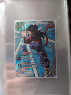SS4 Son Gohan, Beyond the Ultimate BT11-123 SPR Dragon Ball Super Card Game NM - Image 1