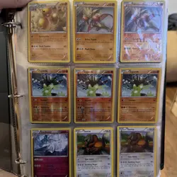 Pokemon Binder Collection Lot of 200+ Cards 90% + in NM Condition - Image 1