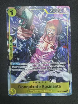 Donquixote Rosinante (Illustration Box Vol.6) OP12-108 One Piece Promotion Cards - Image 1