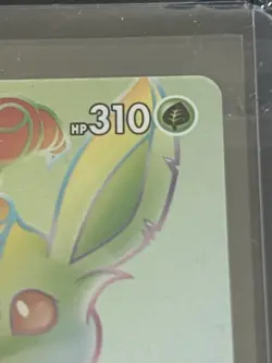 Pokemon Evolving Skies 2021 Leafeon VMAX Rainbow Secret Rare Card #204/203 NM - Image 2