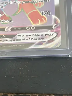 Pokemon Evolving Skies 2021 Leafeon VMAX Rainbow Secret Rare Card #204/203 NM - Image 5