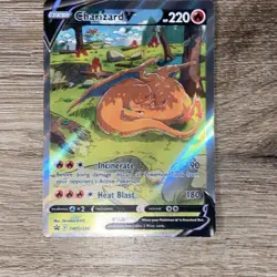 Pokemon Charizard Promo Full Art Holo Lot - V, VMAX, VSTAR - 3 Cards - Image 2
