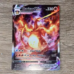 Pokemon Charizard Promo Full Art Holo Lot - V, VMAX, VSTAR - 3 Cards - Image 4