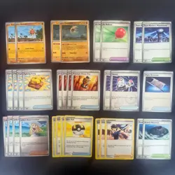 Pokemon TCG Mega Lucario ex Meta Deck Bundle 32 Cards Near Mint - Image 1
