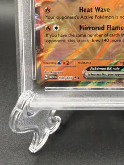PSA 9 Ninetales ex 038/165 SV151 Scarlet Violet Holo Pokemon Card - Image 4
