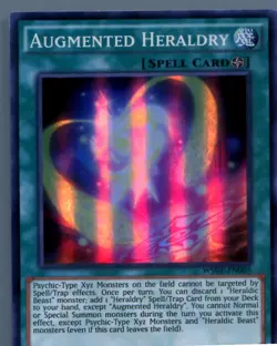 Augmented Heraldry #WSUP-EN005 Yugioh 1st edition - Image 1