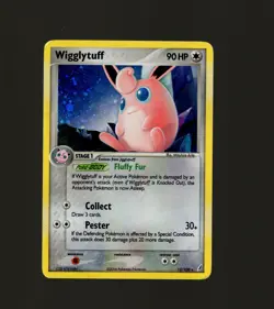 Wigglytuff - 13/100 - Holo Rare - Crystal Guardians - Pokemon Card - HP - Image 1