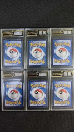 2025 Pokemon CHN 10 PRISTINE 6-Card Graded Lot Eevee Line & Gengar Holo Lot GL15 - Image 2