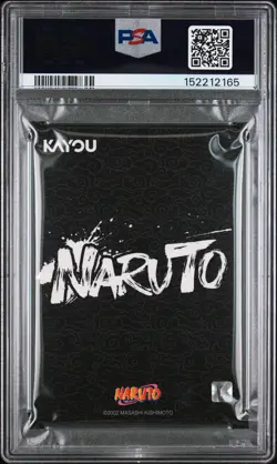 2025 KAYOU NARUTO SMRITI COLLECTIBLE CARD NRSA01 #004L5 KAKASHI HATAKE PSA 10 - Image 2