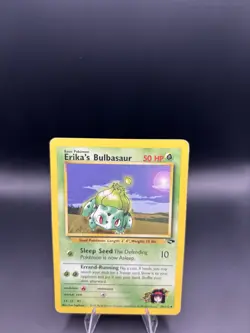 Pokemon TCG Erika's Bulbasaur Gym Challenge Card 39/132 Unlimited - MP/HP - Image 2
