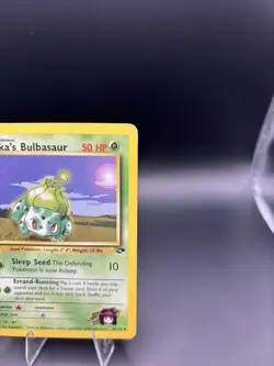 Pokemon TCG Erika's Bulbasaur Gym Challenge Card 39/132 Unlimited - MP/HP - Image 3