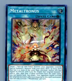 Metaltronus #LEDE-EN069 Yugioh 1st edition - Image 1