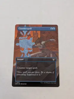 Counterspell (Borderless) Commander Masters Regular - Image 1