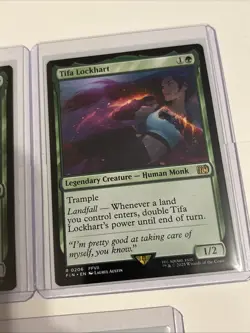 MTG Final Fantasy Vivi Ornitier Tifa Lockhart Lightning Mythic Rare Art Lot - Image 4