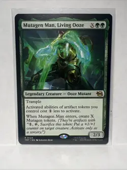 Mutagen Man, Living Ooze Teenage Mutant Ninja Turtles Regular MTG NM Rare - Image 1
