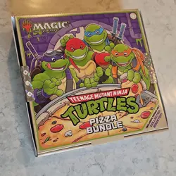 Magic: Gathering TMNT Pizza Bundle, Collector Booster & Booster ×2 NEW/ SEALED - Image 2