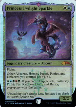 Princess Twilight Sparkle - Foil - Ponies: The Gathering - 2 NM - Image 2