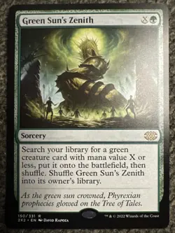 Green Sun's Zenith Double Masters 2022 Regular - Image 1