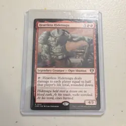 Wizards Heartless Hidetsugu Rare Legendary Creature Foil Borderless - Image 1