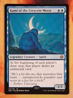 Magic: The Gathering Kami of the Crescent Moon Conspiracy Rare Legendary Creatu… - Image 1
