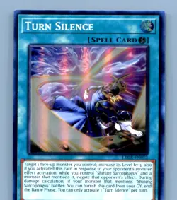 Turn Silence #LEDE-EN052 Yugioh 1st edition - Image 1