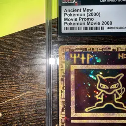 Pokemon TCG Ancient Mew 2000 Pokemon Movie Promo Vintage CGC 9 Mint - Image 3