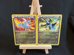 Pokemon TCG White Kyurem & Black Kyurem 102/149, 100/149 Lot Cracked Ice Holo - Image 1