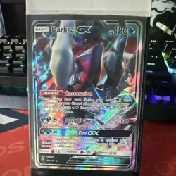 Pokemon Darkrai GX Ultra Rare Holo Sm-Burning Shadows 88/147 180 HP English - Image 1
